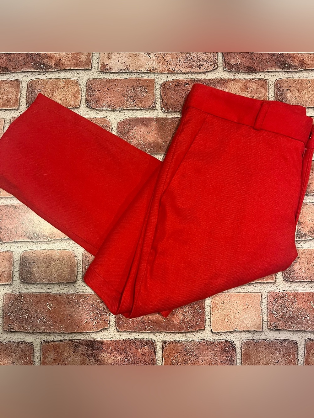 Banana republic Avery Pant Linen red size 4